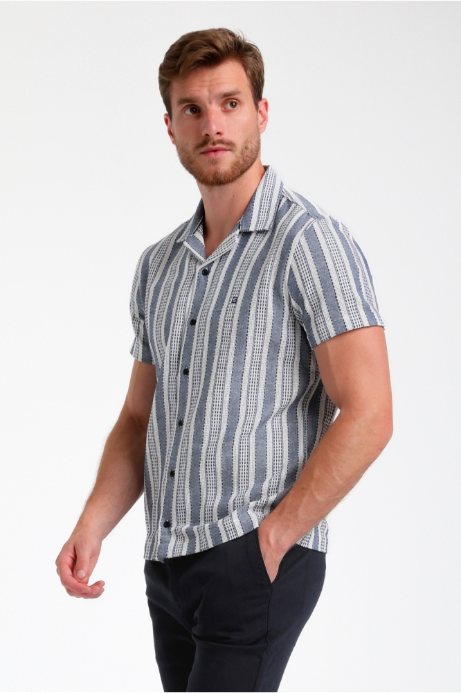 OVERHEMD 335541 301 navy
